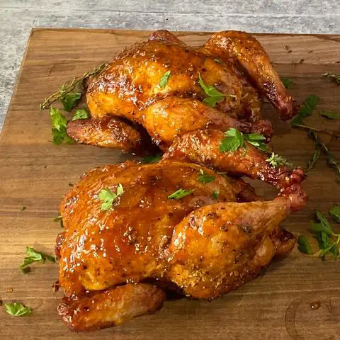 Small chickens or Cornish game hens