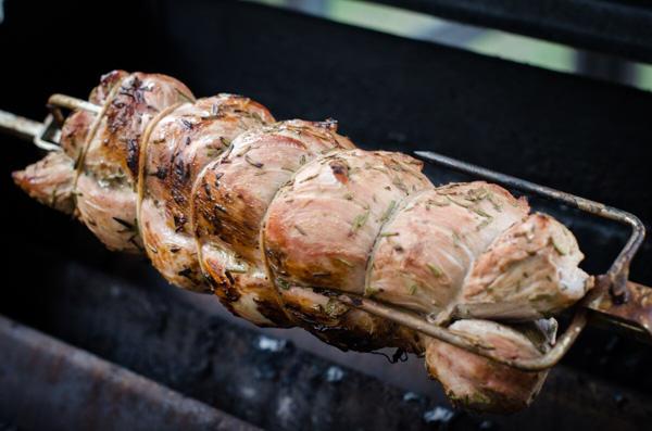 Delicious Rotisserie Pork Loin