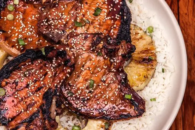 Easy Teriyaki Grilled Pork Chops