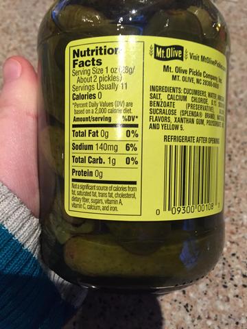 How Many Calories Do Pickles Really Have?