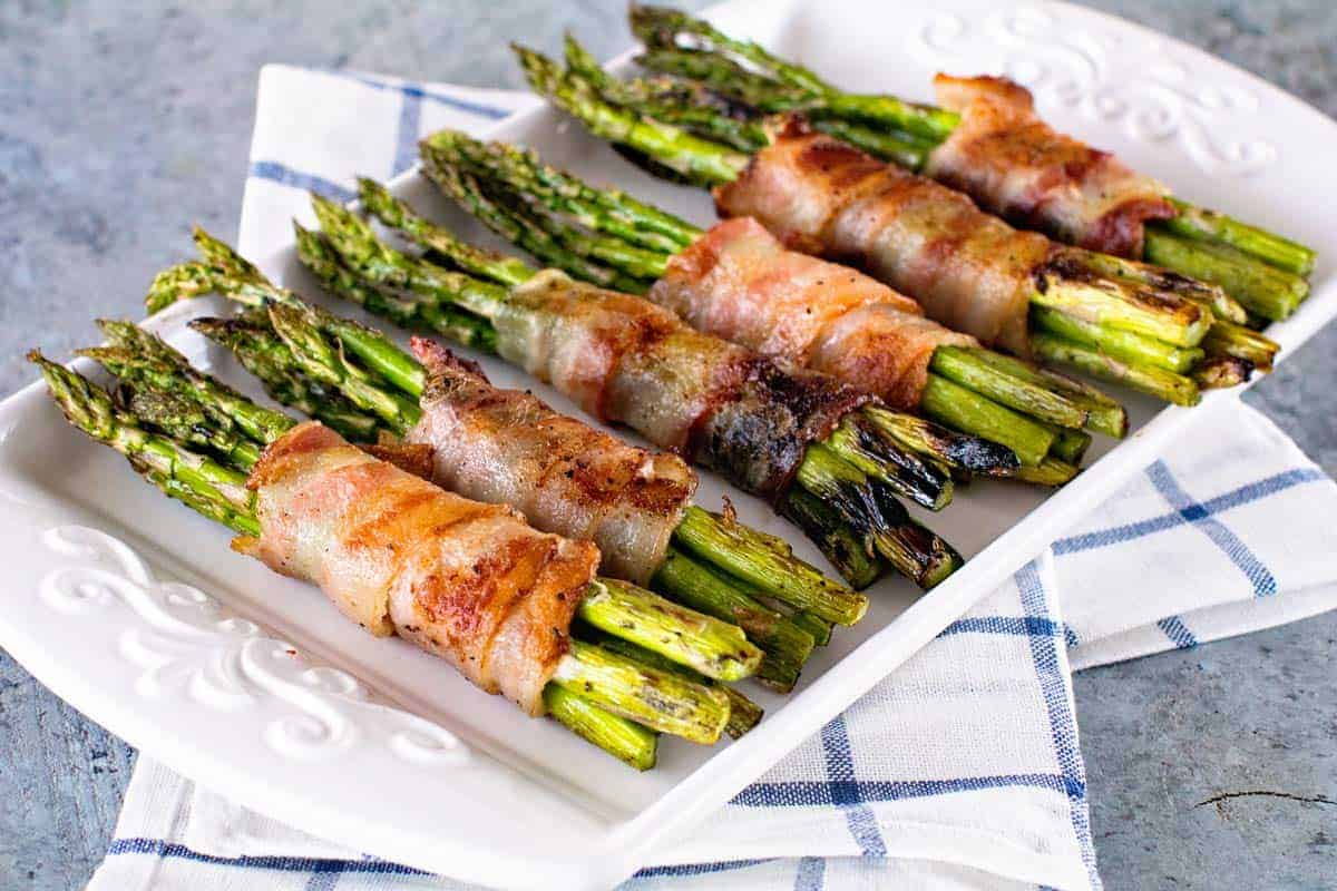 Easy Smoked Bacon Wrapped Asparagus Recipe