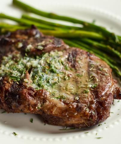Easy Grilled Steak with Butter Recipe