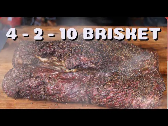 HOW TO PREPARE THE 4 2 10 BRISKET FOR SMOKING