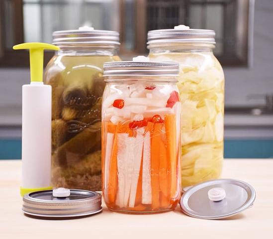 13. Mason Jar Reusable Lids