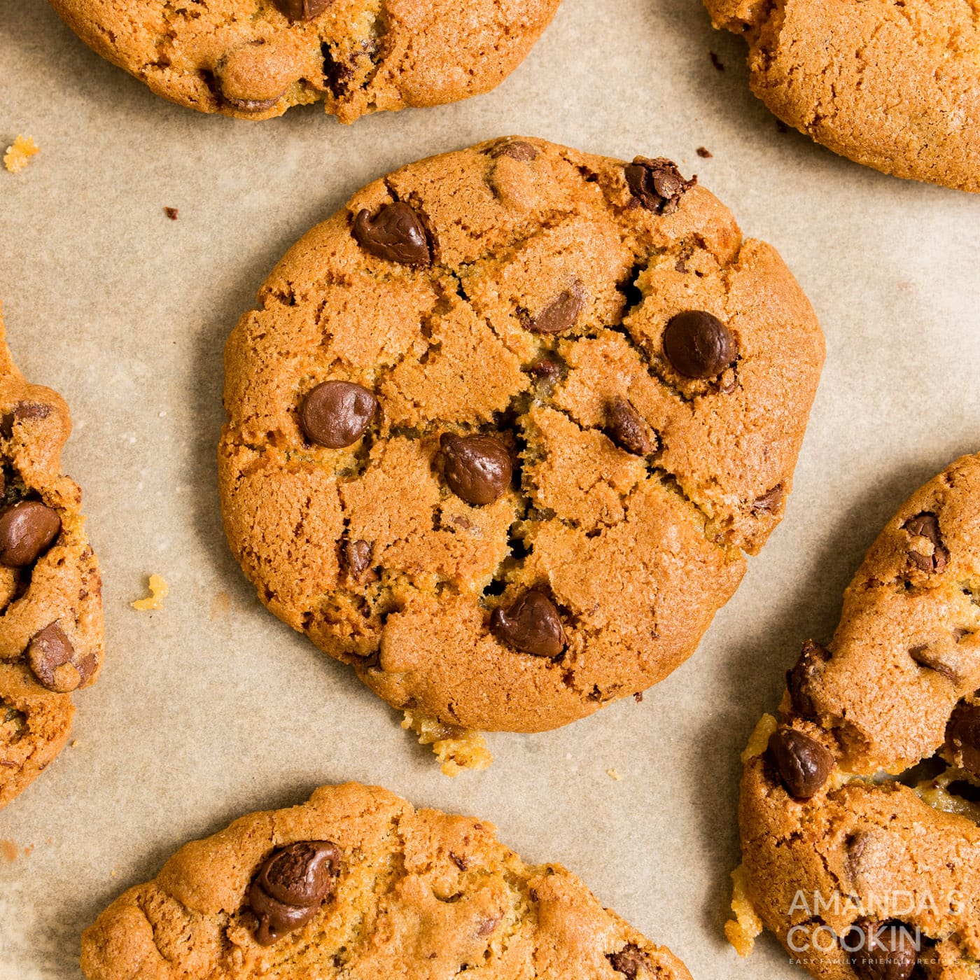 Delicious Air Fryer Chocolate Chip Cookies