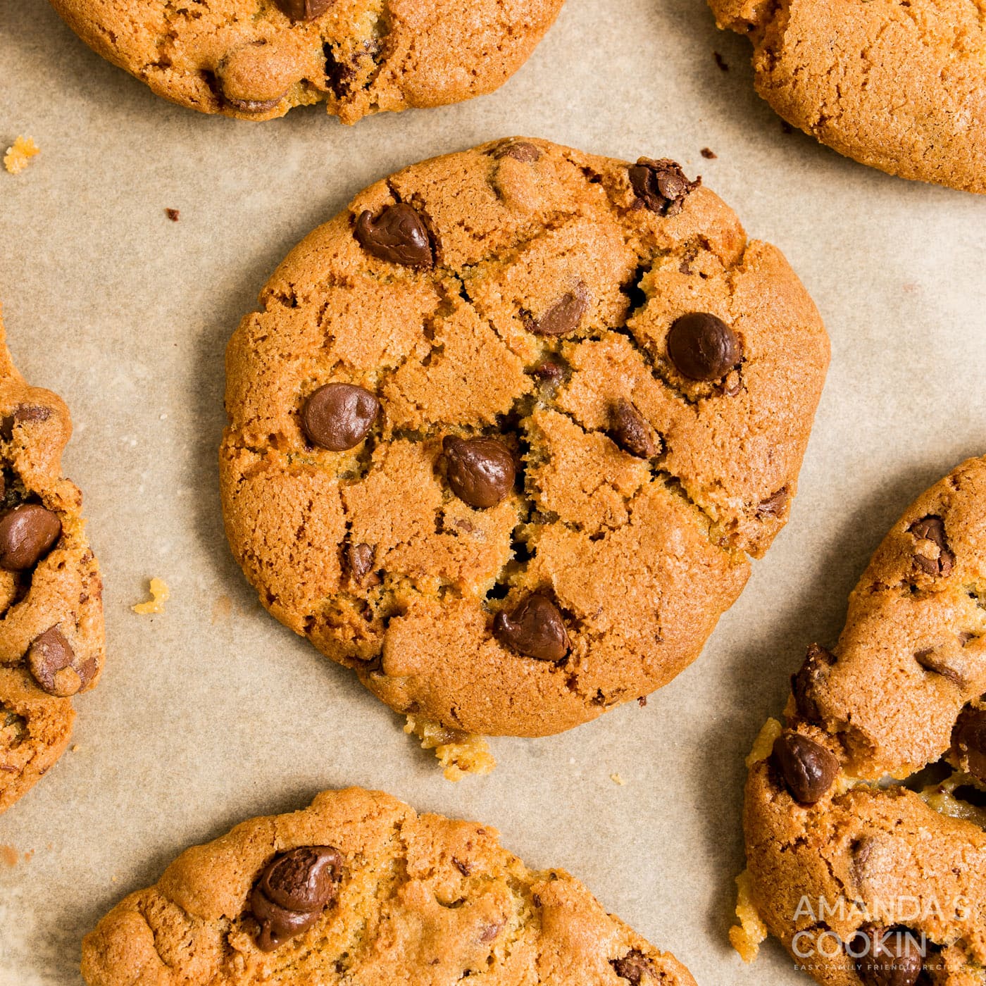 Delicious Air Fryer Chocolate Chip Cookies - The Trellis