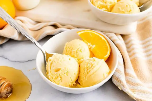 Delicious Orange Creamsicle Ice Cream Recipe
