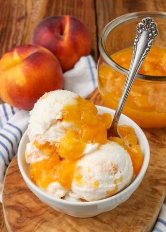 How to Store Peaches & Cream Ice Cream
