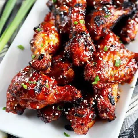 Sweet & Spicy Korean BBQ Wings