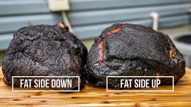 Pork Butt Fat Side Up or Fat Side Down?