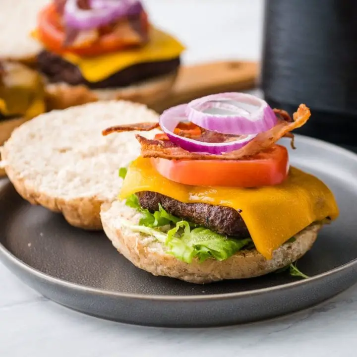 Easy Air Fryer Frozen Burger Recipe