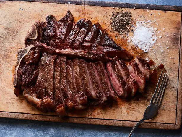 Pan Seared T-bone Steak