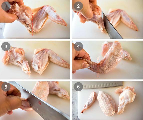 How to Cut Chicken Wings
