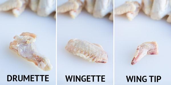 How to Cut Chicken Wing Sections