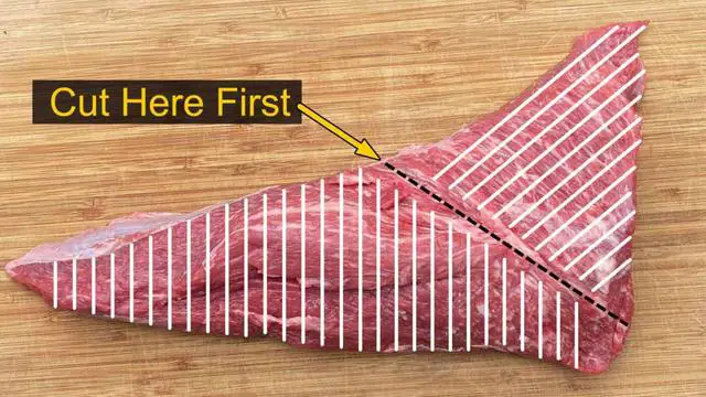How to Cut Tri-tip: Slice Against the Grain!