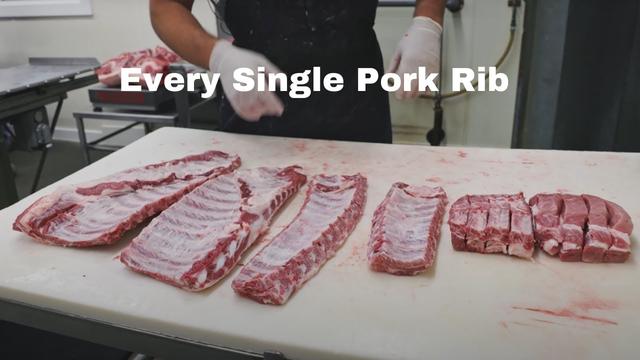 The Different Types of Pork Ribs