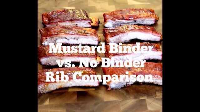 How to use Mustard as a Binder for Ribs