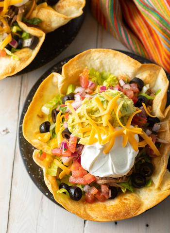 Delicious Taco Salad Shell