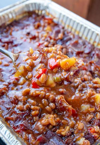 SMOKED BAKED BEANS RECIPE