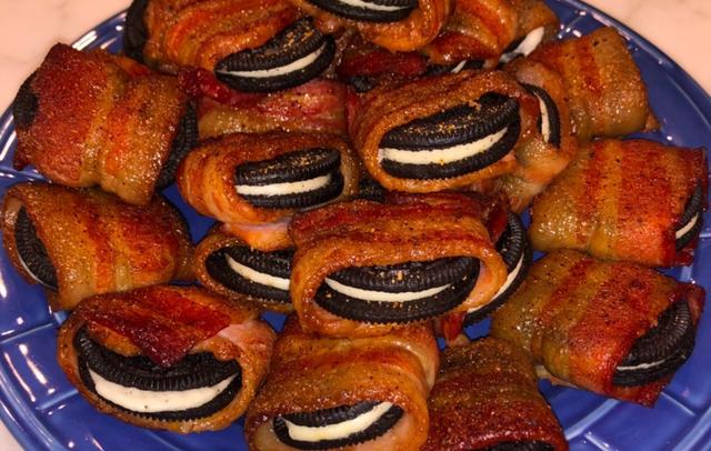 WHO INVENTED BACON WRAPPED OREOS?